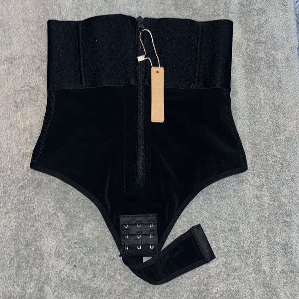 High-Waist Black Waist Trainer Shapewear